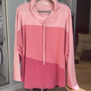 Ovla Pink Pullover Sweater size 3x